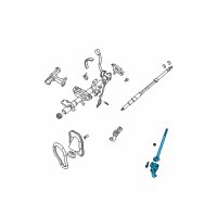 OEM 2002 Toyota Tacoma Intermed Shaft Diagram - 45260-35100