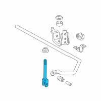 OEM Toyota Land Cruiser Stabilizer Link Diagram - 48802-60090