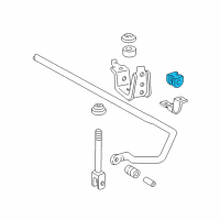 OEM 2005 Lexus LX470 Bush, STABILIZER Diagram - 48815-26250