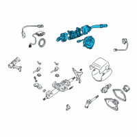 OEM Lexus Switch Assy, Turn Signal Diagram - 84310-48080