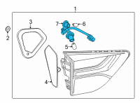 OEM Chevrolet Trailblazer Socket & Wire Diagram - 42713210