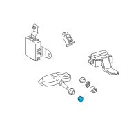 OEM Lexus Cap, Tire Valve Diagram - 90942-A5006
