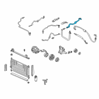 OEM Acura Integra Pipe B, Suction Diagram - 80322-ST7-A22