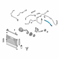 OEM Acura Integra Hose, Suction Diagram - 80311-ST7-A11