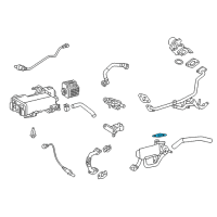 OEM 2021 Lexus NX300h Gasket Diagram - 16258-36100