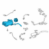 OEM 2020 Lexus NX300h Vapor Canister Diagram - 77740-78010