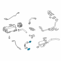 OEM Lexus Gasket, EGR Pipe, No Diagram - 25629-36011