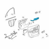 OEM GMC Terrain Switch Bezel Diagram - 20840706