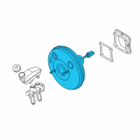 OEM 2011 Chevrolet Aveo5 Booster Diagram - 93744988