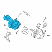 OEM Ford Explorer Turbocharger Diagram - L1MZ-6K682-A