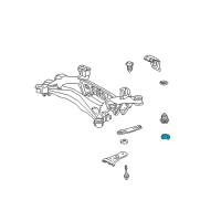 OEM 2006 Lexus SC430 Stopper, Differential Support Member, Lower Diagram - 52283-30050