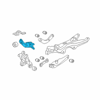 OEM 2008 Chevrolet Malibu Trailing Arm Diagram - 15292403