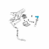 OEM 2000 Chevrolet Monte Carlo Hose-Secondary Air Injection Pump Diagram - 24508956