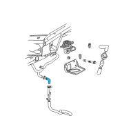 OEM 2003 Pontiac Grand Prix Hose-Secondary Air Injection Diagram - 24507806