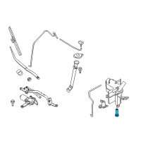 OEM 2016 Nissan Murano Sensor Assy-Water Diagram - 28911-5AA0A