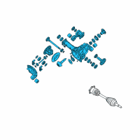 OEM 2010 Infiniti QX56 Drive Final Diagram - 38500-8S11B