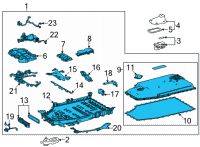 OEM Toyota RAV4 Battery Assembly Diagram - G9510-42030