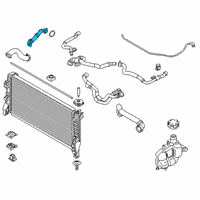 OEM BMW X1 LINE FROM COOLANT PUMP-CYLIN Diagram - 11-53-8-645-546