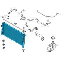 OEM BMW X2 RADIATOR Diagram - 17-11-8-645-771