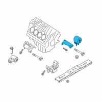 OEM 2020 Ford F-150 Mount Diagram - JL3Z-6038-D