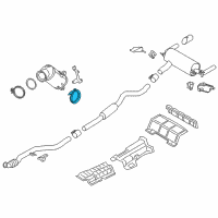 OEM 2016 BMW M235i xDrive V-Band Clamp Diagram - 18-30-7-620-349