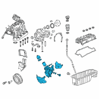 OEM Jeep Adapter-Engine Oil Filter Diagram - 68189842AA