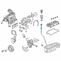 OEM 2018 Jeep Renegade Indicator-Engine Oil Level Diagram - 68268731AA