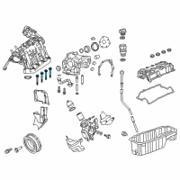OEM 2019 Jeep Renegade Screw-HEXAGON FLANGE Head Diagram - 6106300AA