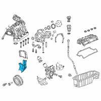 OEM 2017 Jeep Renegade Cover-Timing Belt Diagram - 68098297AA