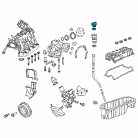 OEM Jeep Cap-Oil Filler Diagram - 4892822AB