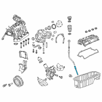 OEM 2015 Jeep Renegade Tube-Engine Oil Indicator Diagram - 68211420AA