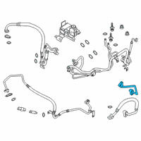 OEM 2022 Lincoln Aviator Discharge & Liquid Hose Assembly Diagram - L1MZ-19835-CB