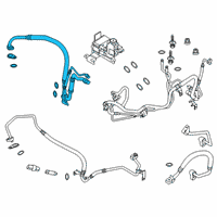 OEM Lincoln Aviator Pressure Tube Diagram - L1MZ-19D742-EC