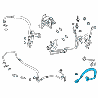 OEM 2020 Lincoln Aviator Connector Tube Diagram - L1MZ-19972-CC