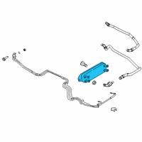 OEM 2017 Ford F-250 Super Duty Cooler Diagram - HC3Z-7A095-B