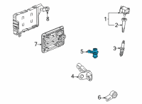 OEM Buick Encore GX Camshaft Sensor Diagram - 12683500