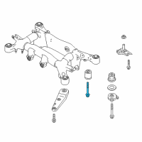 OEM BMW Hex Bolt With Washer Diagram - 33-32-6-775-040