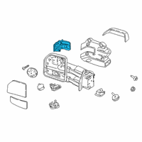 OEM 2022 Ford F-350 Super Duty Signal Lamp Diagram - FL3Z-13B374-CC