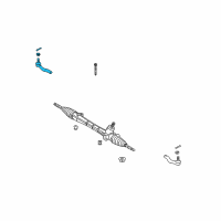 OEM Scion iM Outer Tie Rod Diagram - 45046-19415