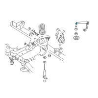 OEM Ram 3500 BUSHING-Control Arm Diagram - 52121589AA