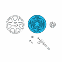 OEM 2020 Kia K900 Wheel Assembly-Aluminium Diagram - 52906J6200