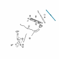 OEM 2017 Ford Fiesta Front Blade Diagram - BE8Z-17528-AA