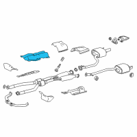 OEM 2016 Lexus RC200t INSULATOR, Front Floor Diagram - 58151-24060