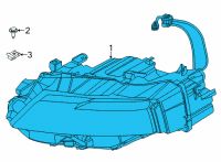 OEM 2021 Nissan Rogue Headlamp Assy-Rh Diagram - 26010-6RR0D