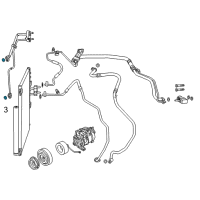 OEM 2018 Ram 3500 Seal Kit-Slim Line Diagram - 68153949AA