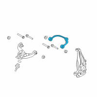 OEM 2021 Lincoln Navigator Upper Control Arm Diagram - JL1Z-3084-B