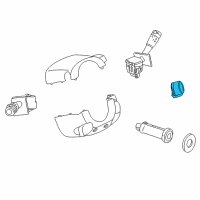 OEM 1996 Saturn SL2 Switch Asm, Ignition & Start Diagram - 21024609