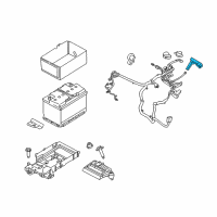 OEM 2017 Ford Mustang Sensor Diagram - BT4Z-14B357-C