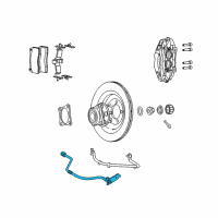 OEM 2004 Dodge Viper Tube-Brake Diagram - 5290113AC