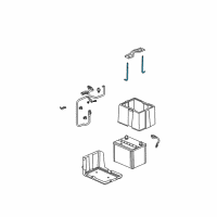 OEM Bolt, Battery Setting (210MM) Diagram - 31513-SP0-010